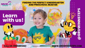 kindergarten or preschool near you