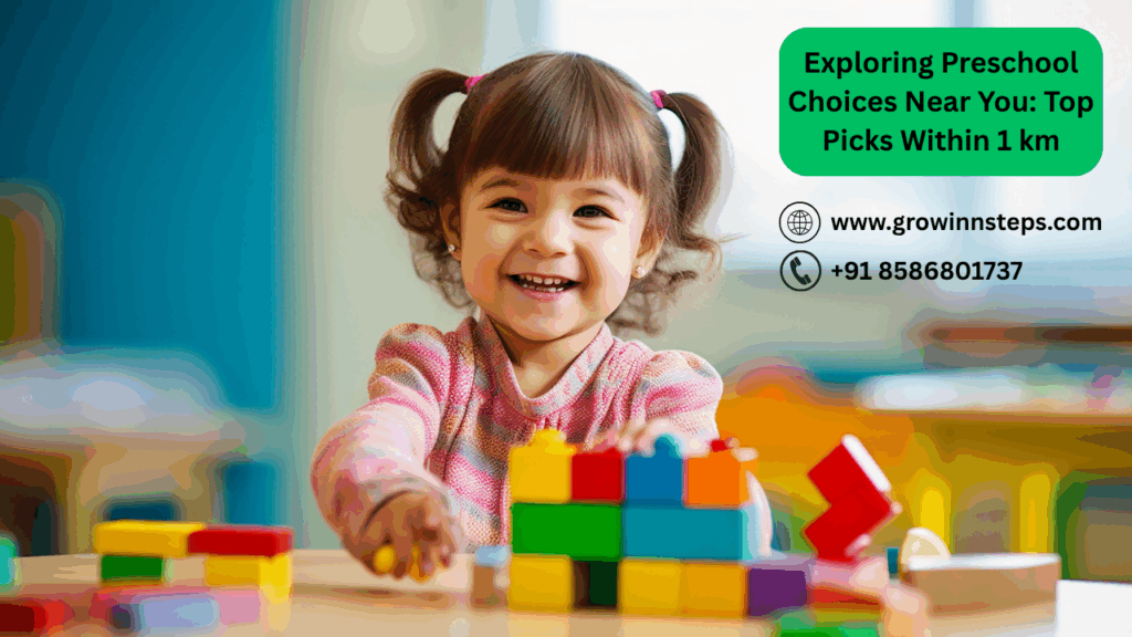 preschool near me within 1 km
