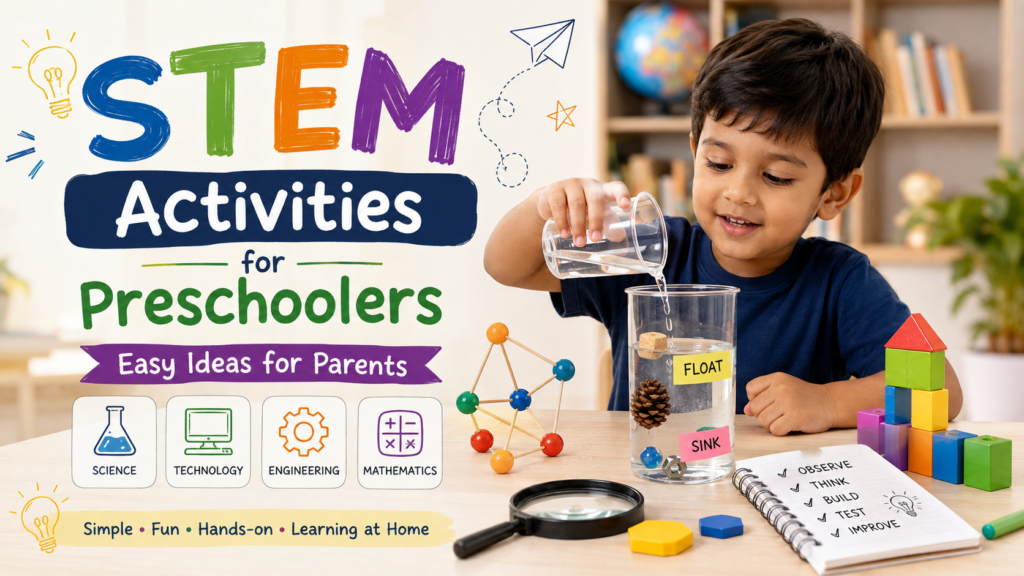 STEM activities for preschoolers